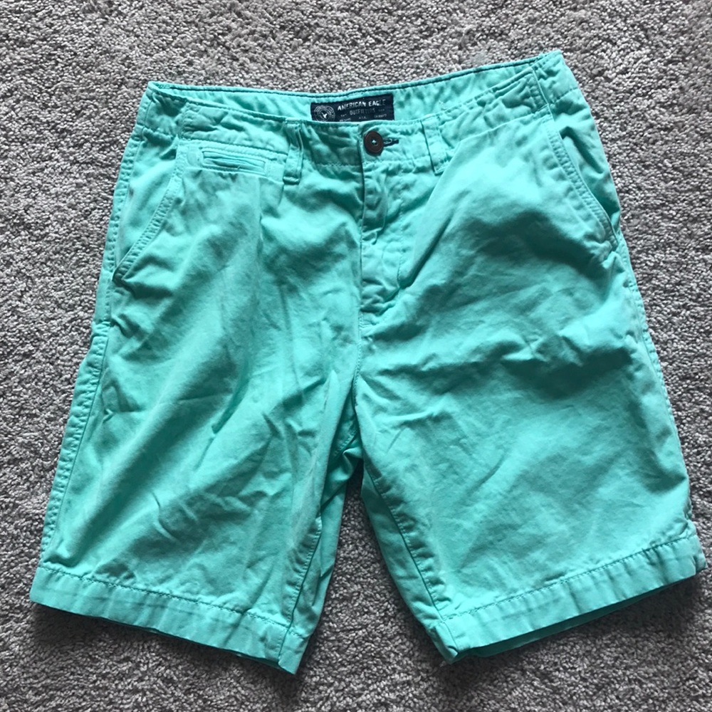 American Eagle 30 teal shorts!